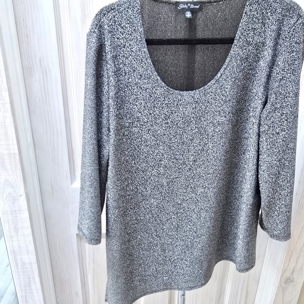 SLINKY GOLD SHIMMER TOP